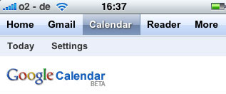 Google Kalender iPhone