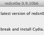 redsnow