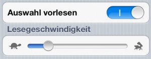 vorlesen