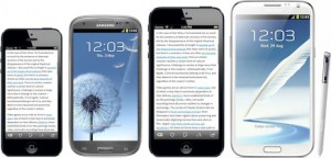 iPhone und Samsung im Device-Vergleich