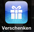 verschenken