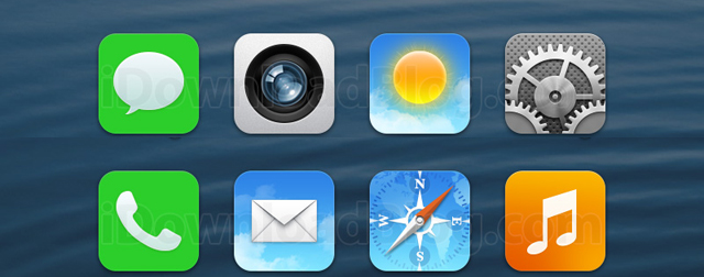 Dezentere Symbole Sehen So Die Standard Icons Unter Ios 7 Aus Iphone Ticker De