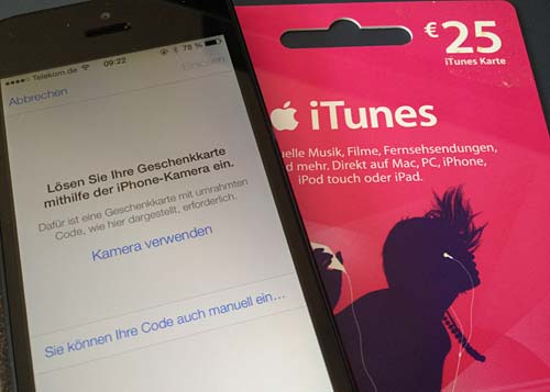 itunes-karten-einloesen