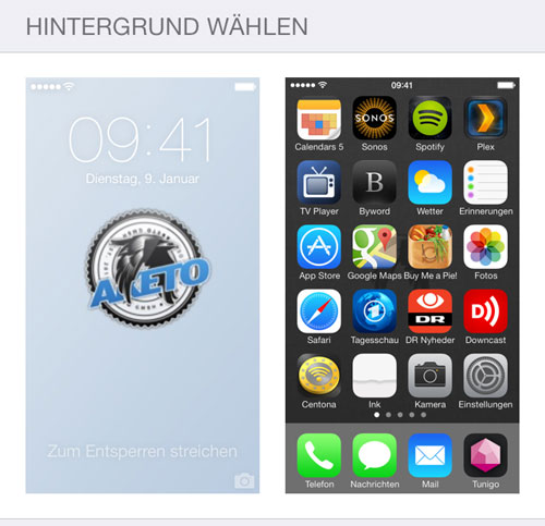 iOS 7 UpdateVorbereitungen: 200 Pixel mehr für gestochen 