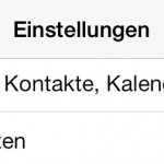 einstellungen