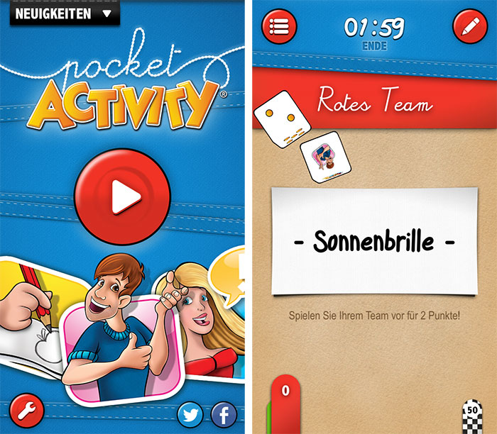 Activity Spiel App