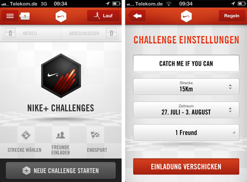 nike challenge app